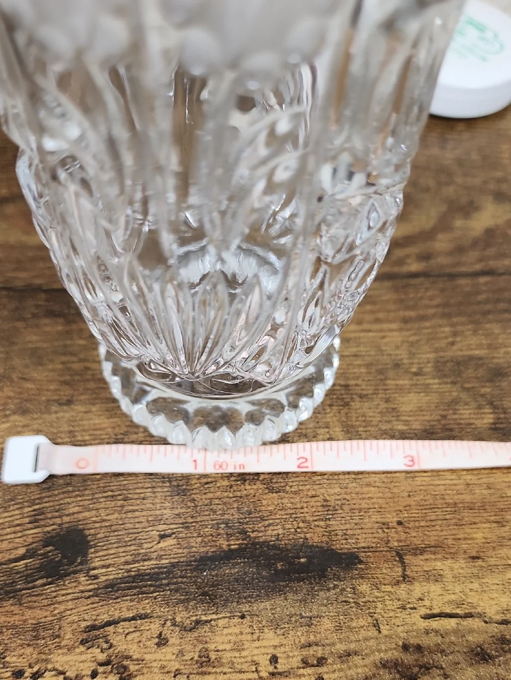 Vintage Anna Hutte Bleikristall Crystal Vase